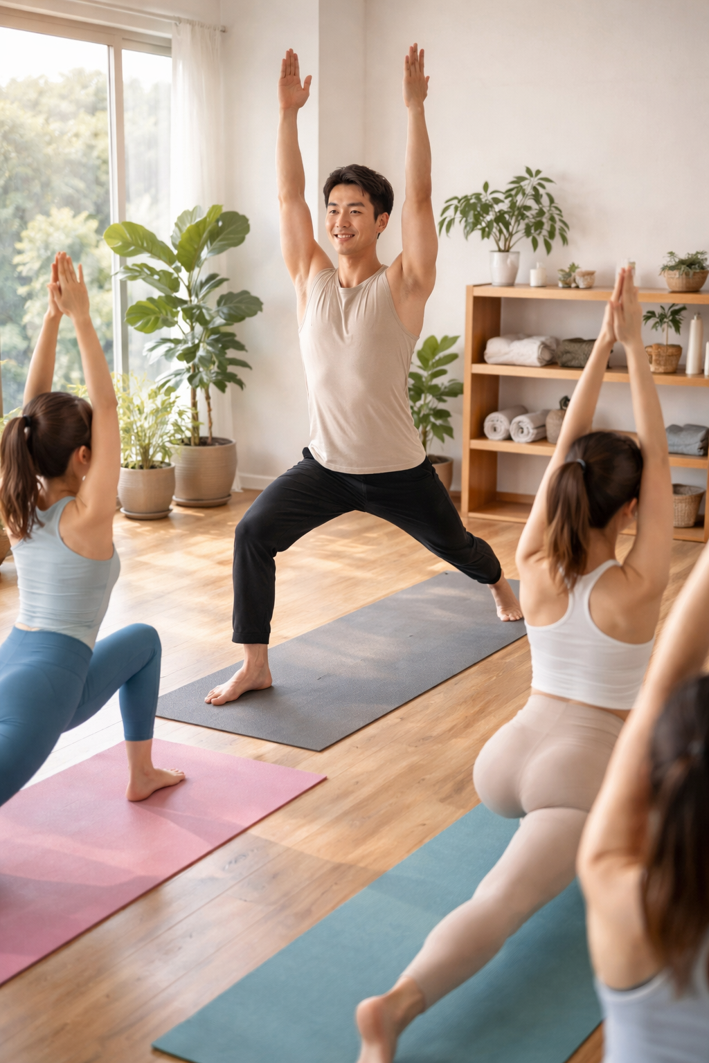 瑜伽教練帶領課程